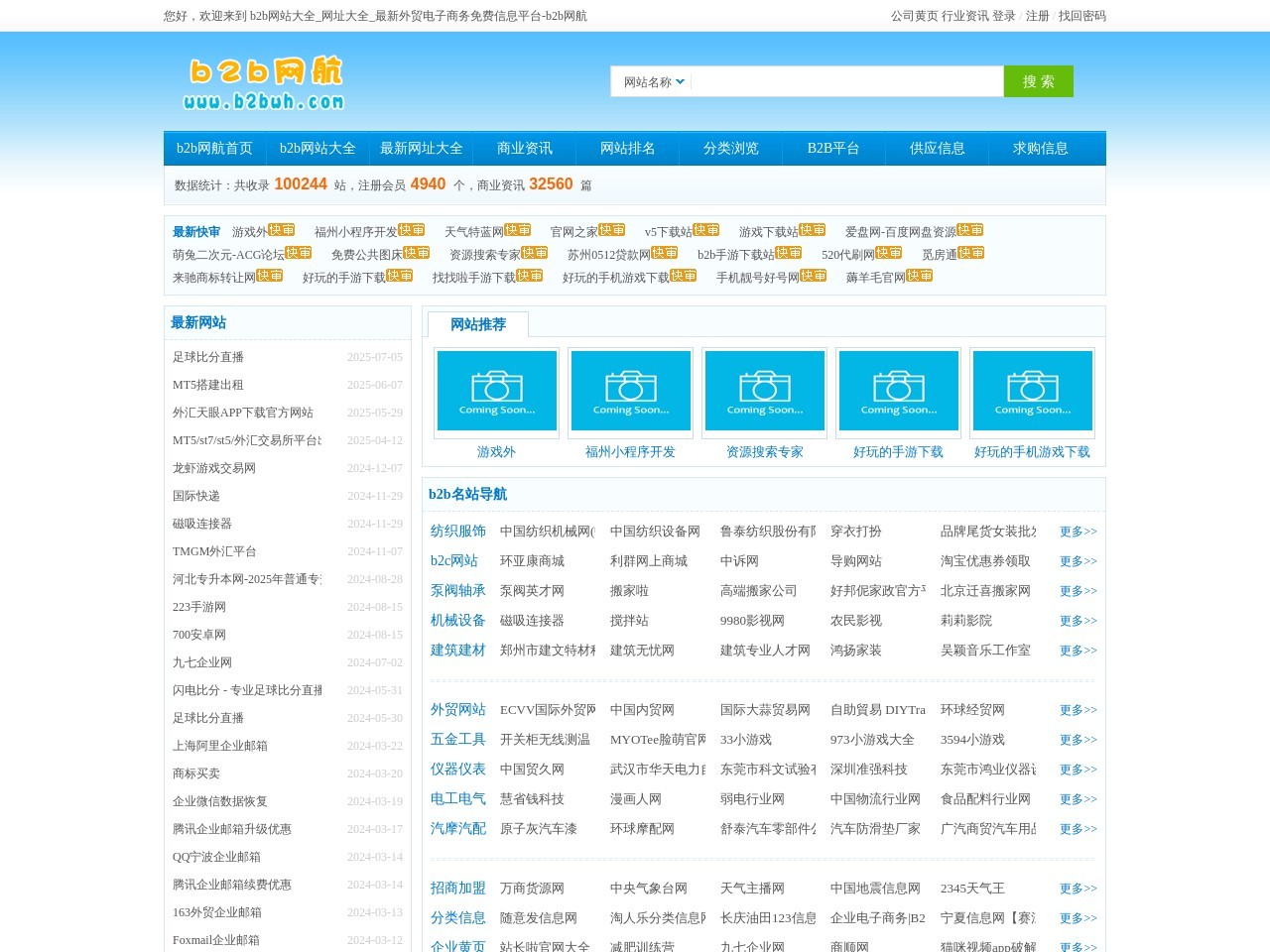 b2b网站大全