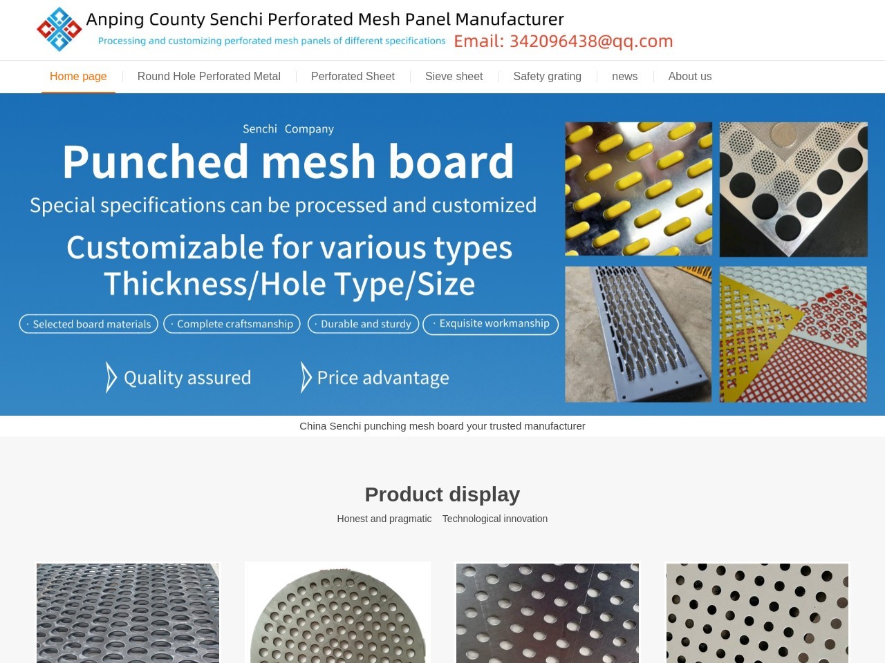 perforated panels
