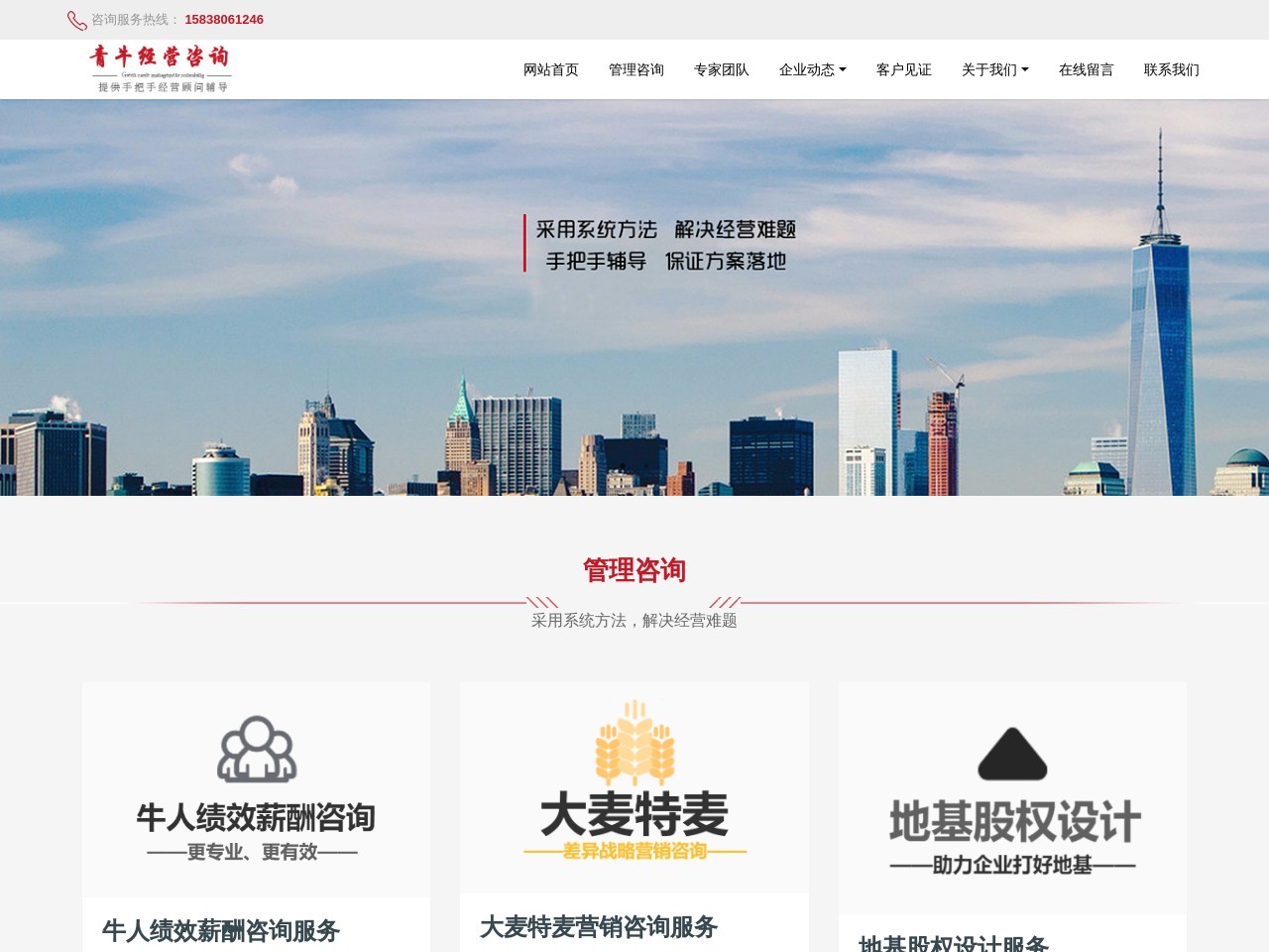 青牛管理咨询